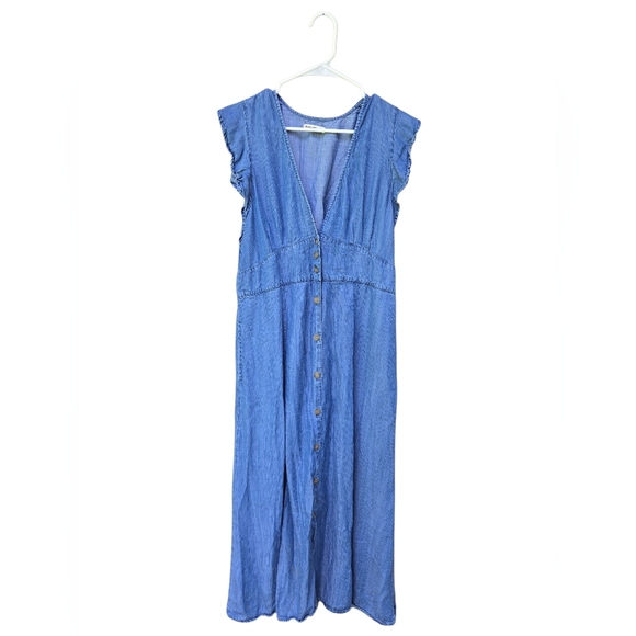 Marine Layer Camila Midi Dress Size XL - Picture 3 of 6